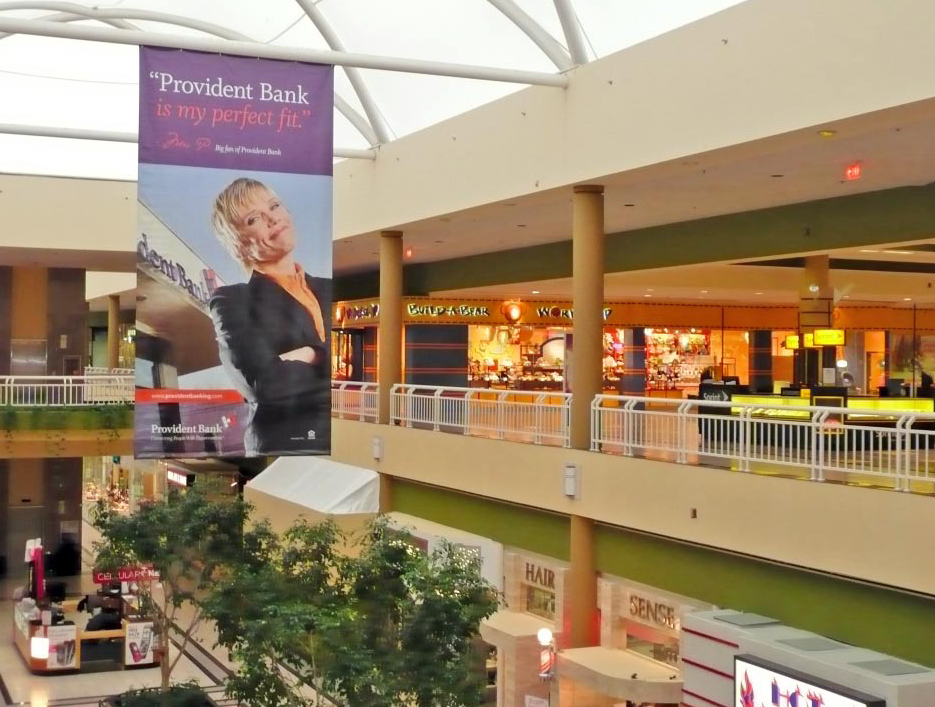 Mall Advertising Champlain Centre Plattsburgh, NY by Blue Outdoor