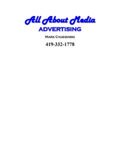 All About Media advertising